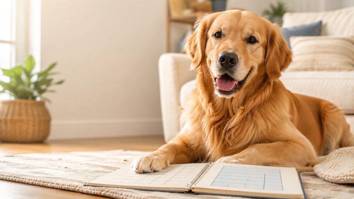 Happy adult dog for the Dog Age by Year guide on Puppy Years